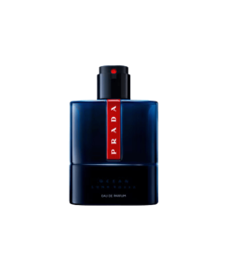 Prada Luna Rossa Ocean perfume sample – A sophisticated scent with bergamot, iris, and vetiver, available at Perfumes.Kiwi.