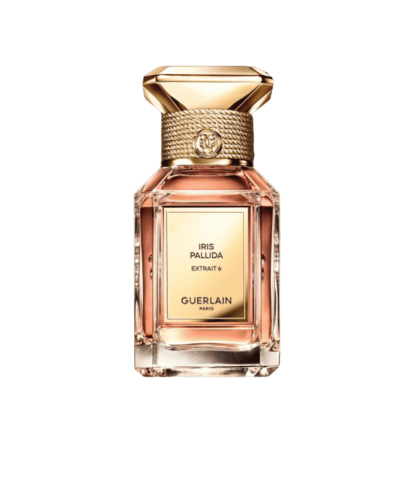 Iris Pallida Extrait 6 by Guerlain bottle, showcasing its luxurious and refined design.